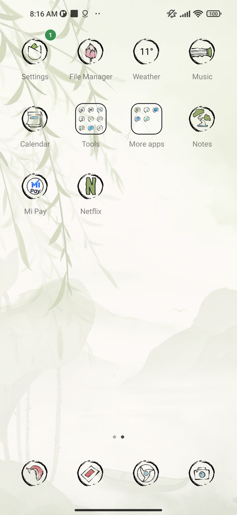 Spring tea screenshot