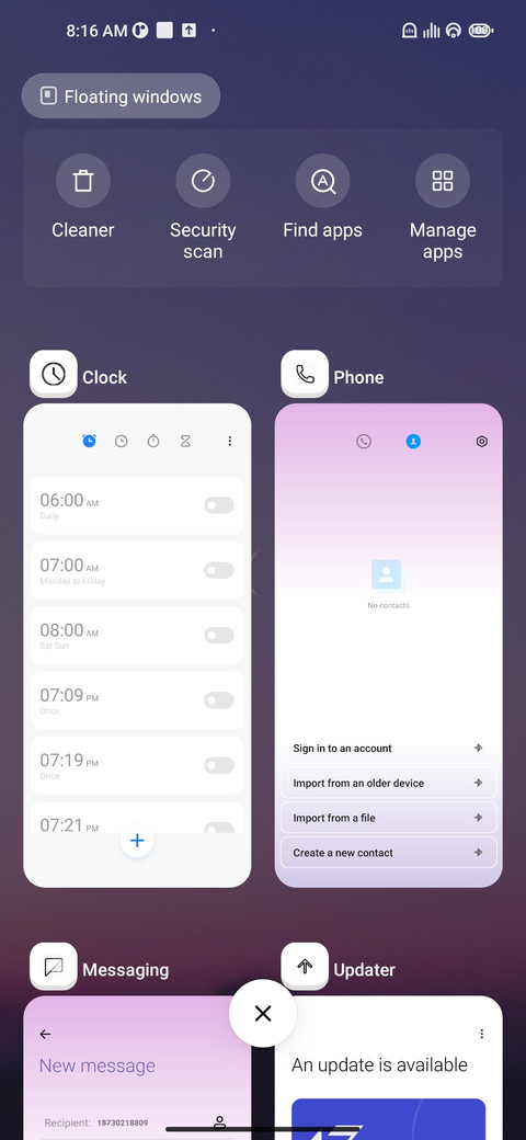Minimal Gradient screenshot
