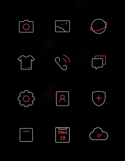 红与黑 签名定制 screenshot