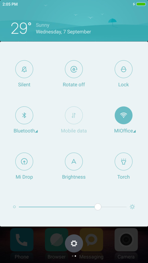 SlimUI screenshot