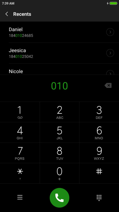 Xiaomi 5c screenshot
