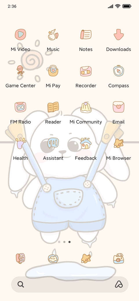 Drying bunny doll screenshot