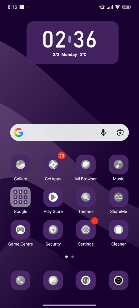 Hyper Minimalis screenshot