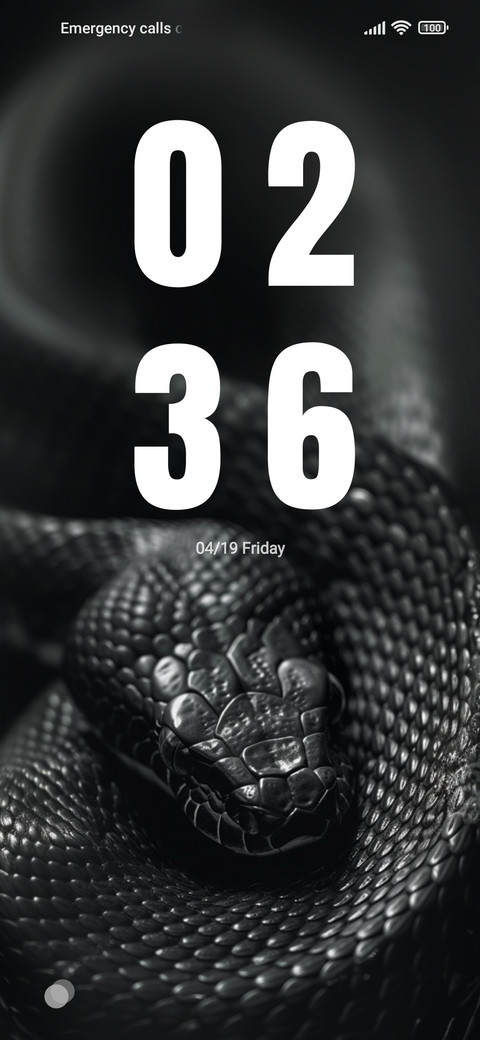 The snake screenshot