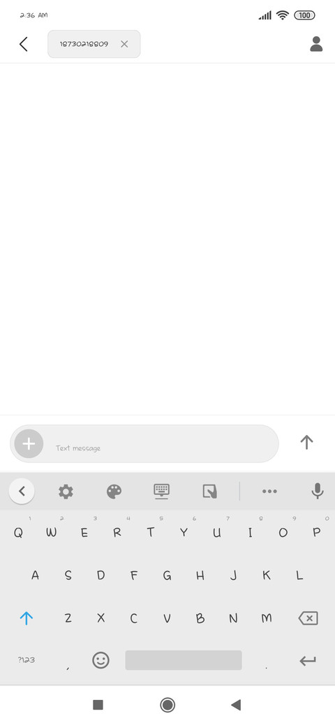 A Casual Handwritten screenshot