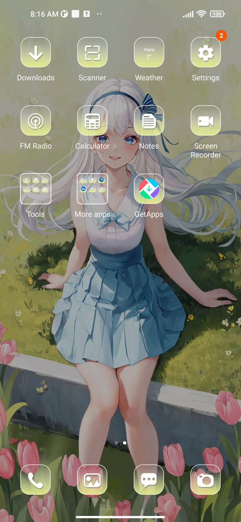 Flower Sea Girl screenshot