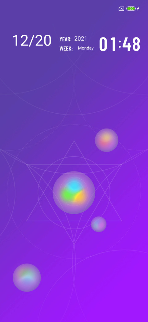 Colorful crystal screenshot