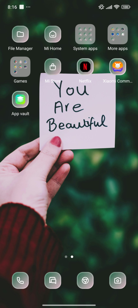 Sticky Note screenshot