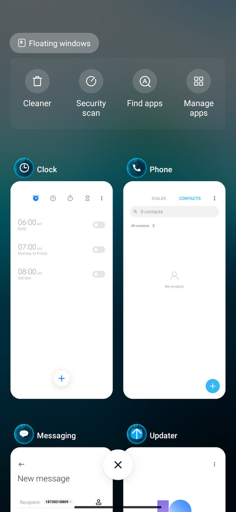 Futuristic on screenshot