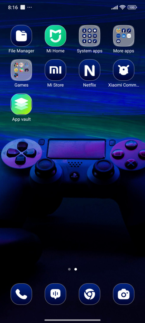 Game Console screenshot