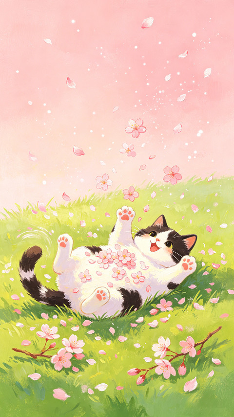 万花丛中一只猫 screenshot