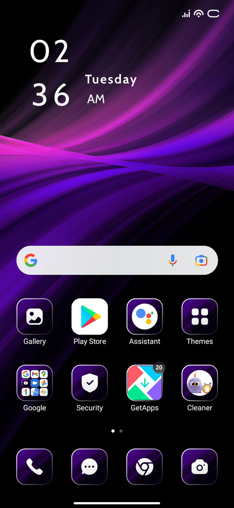 Abstract Lines screenshot