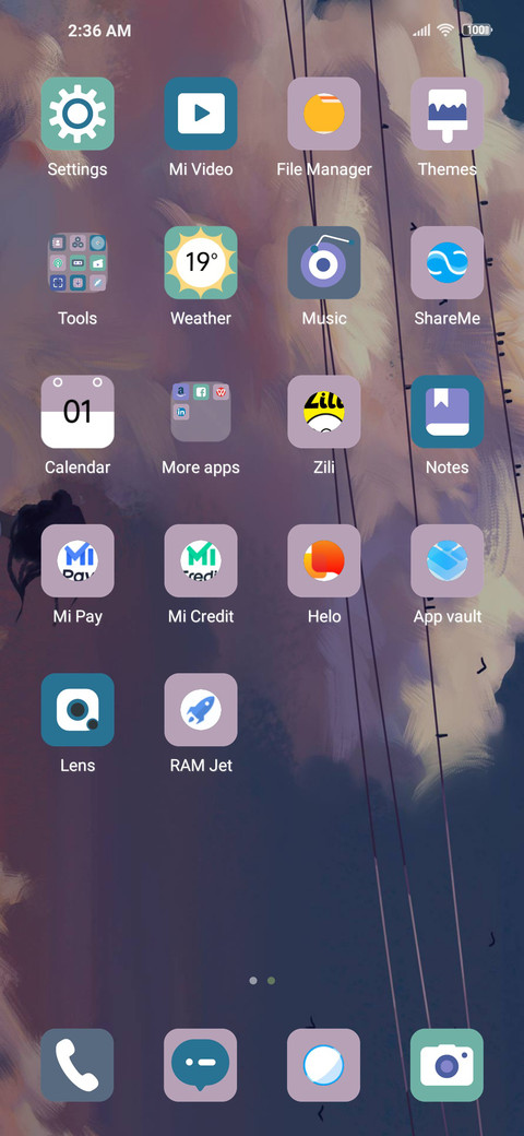 Cloud dream screenshot