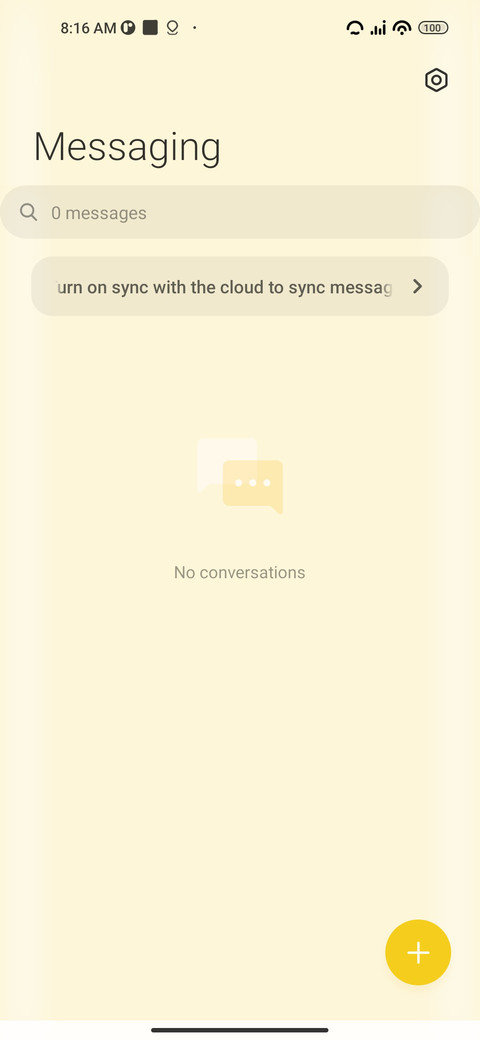 Minimalist screenshot