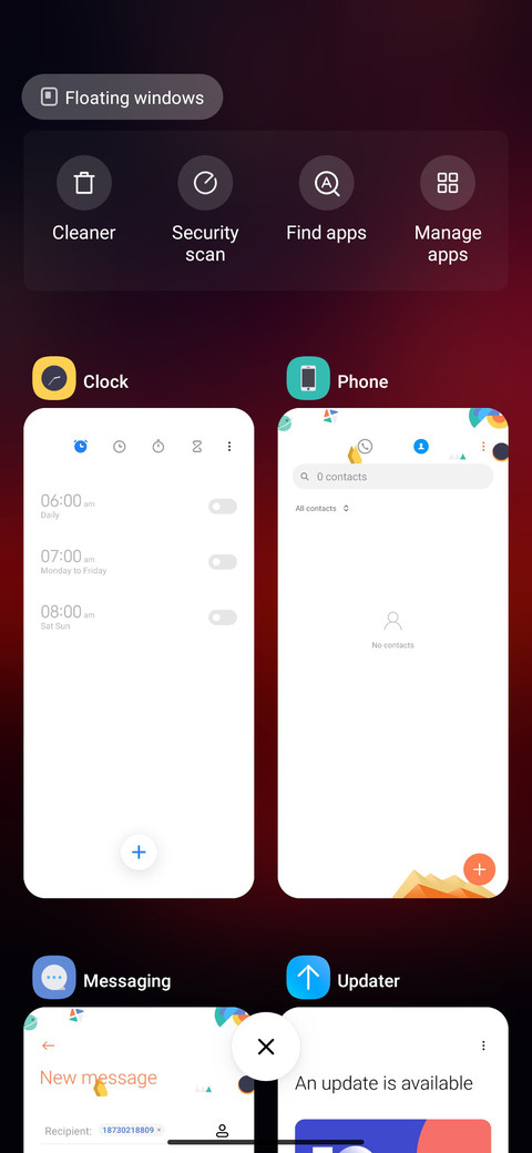 Minimal Sunset v13 screenshot