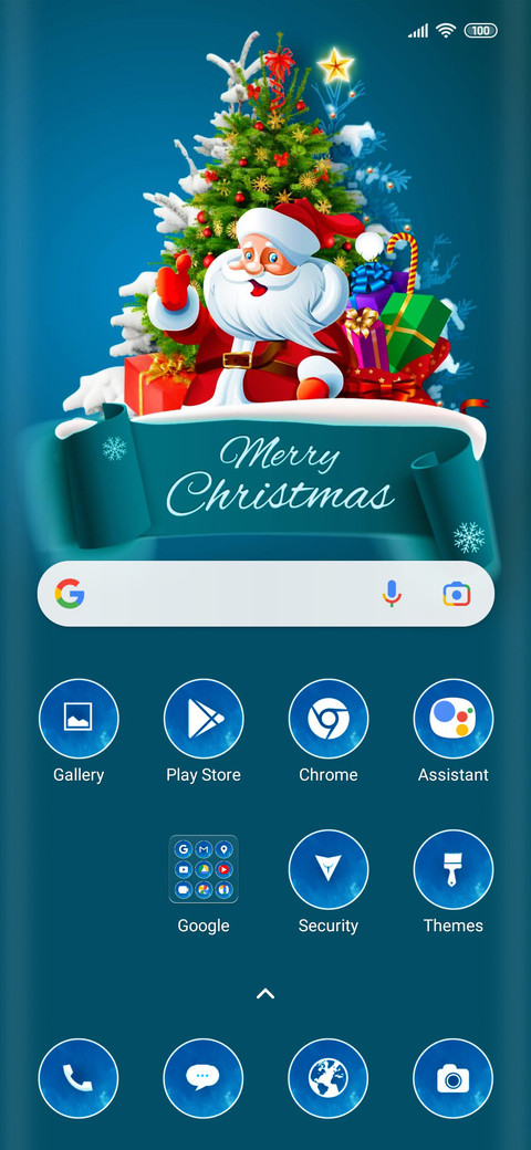 Christmas fi screenshot