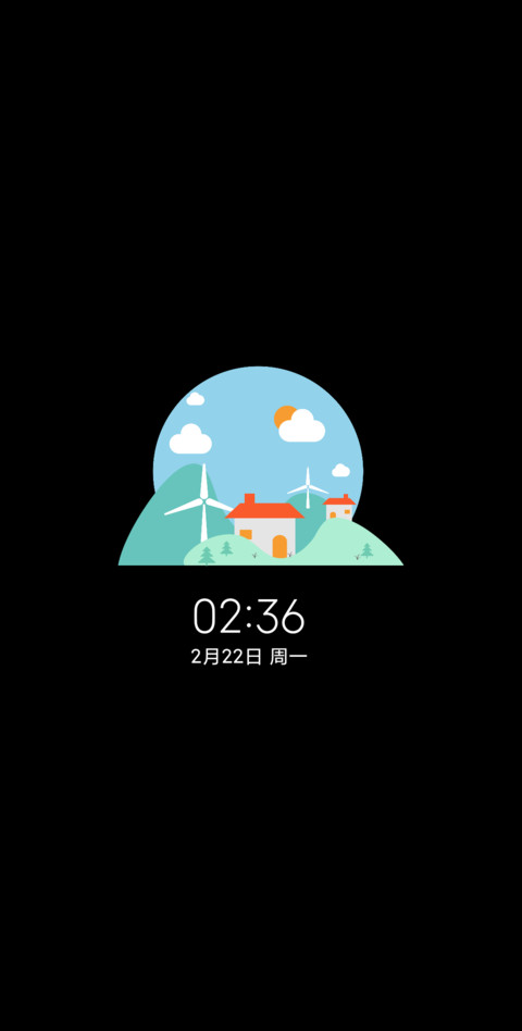 白皙 Dark screenshot