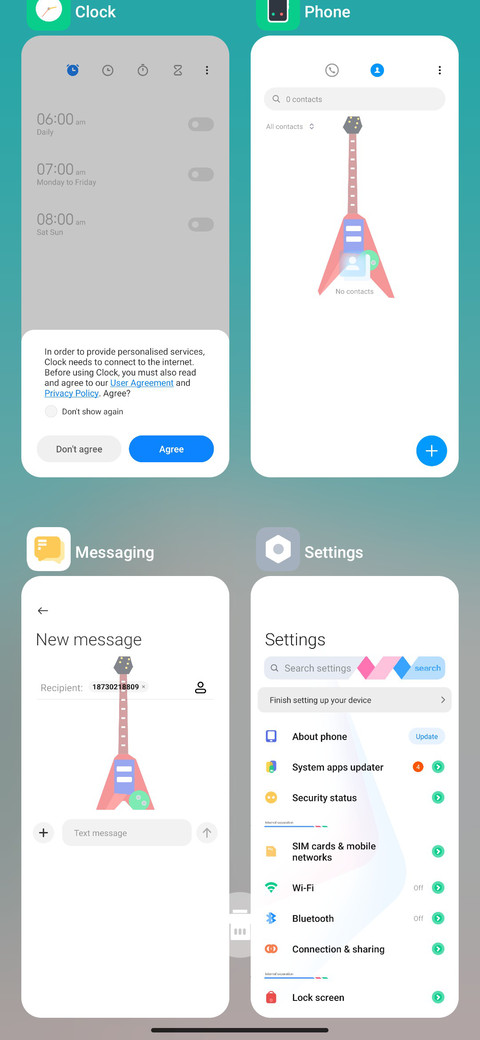 Live screenshot