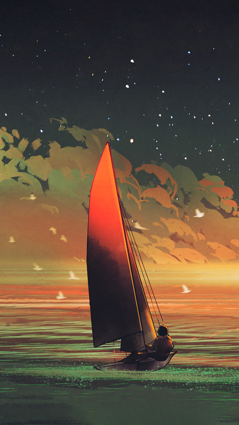 Life is like a boat screenshot