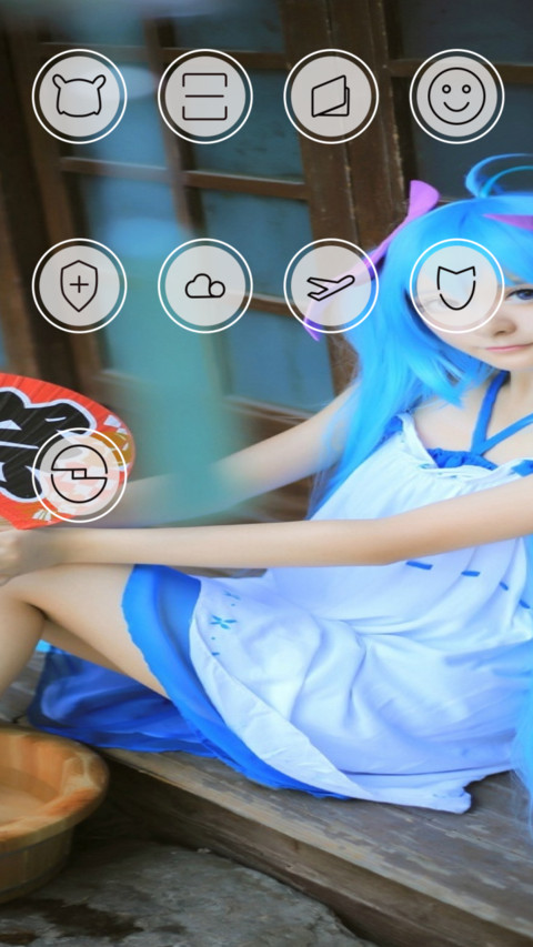 重力锁屏+徐娇cos【我们来了】 screenshot