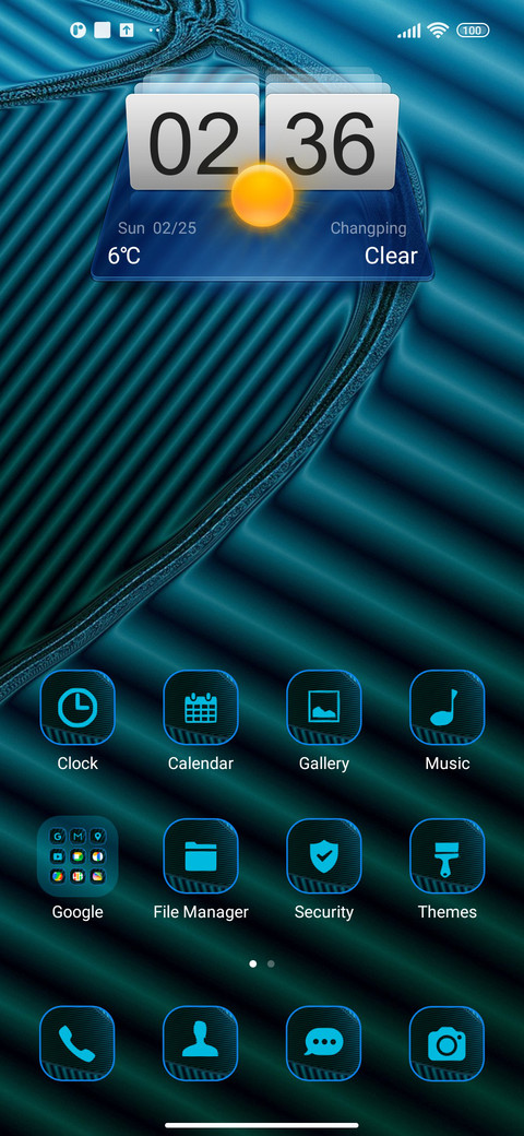 Luxury abstract screenshot