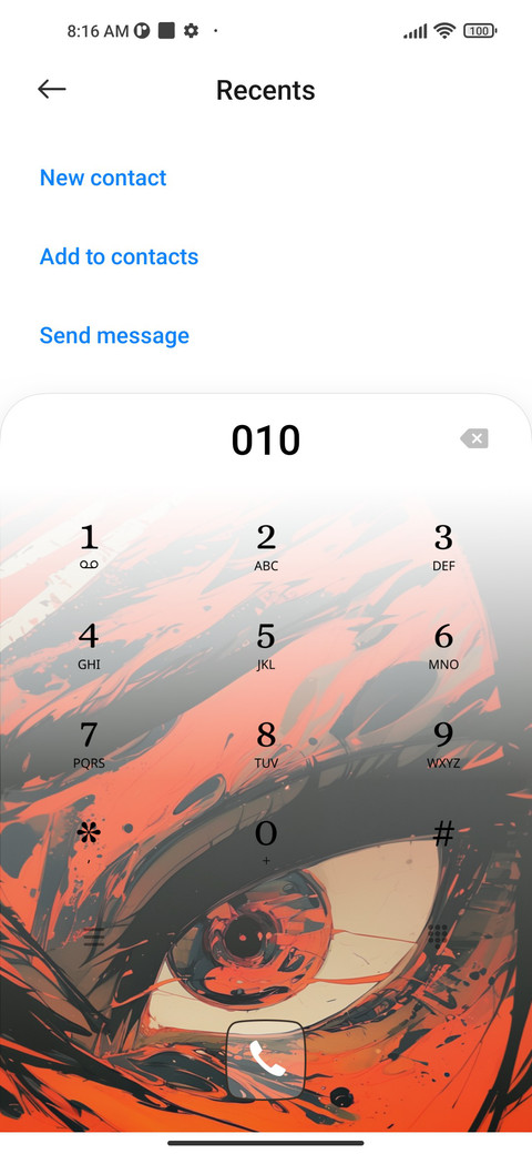 eye screenshot