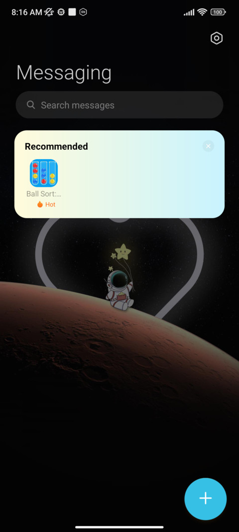Love astronaut screenshot