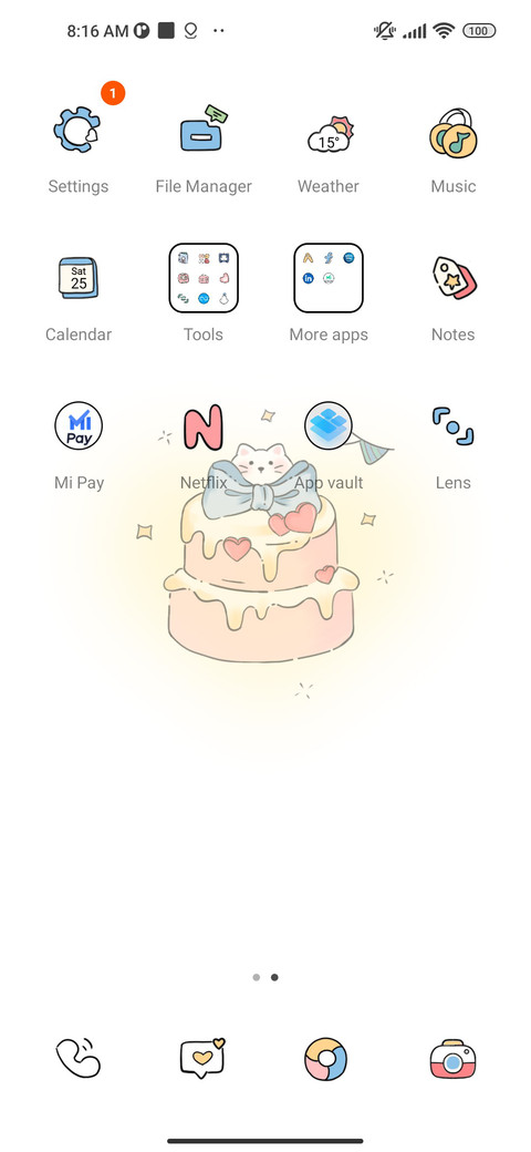 Small cake screenshot