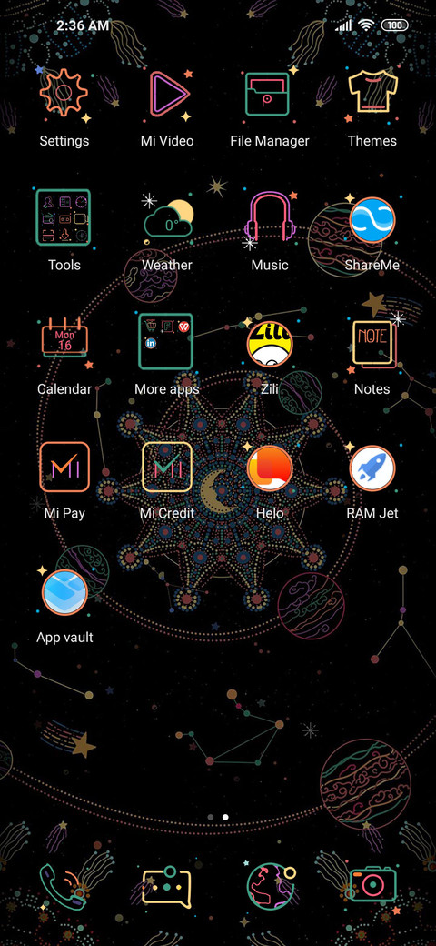 Stars and mirrors screenshot
