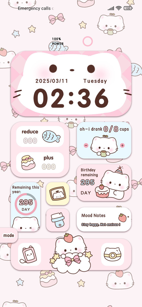 Light Pink Cat screenshot