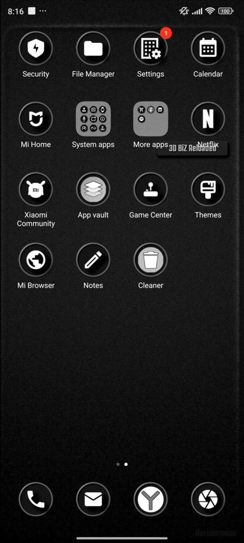 Black Reloaded screenshot