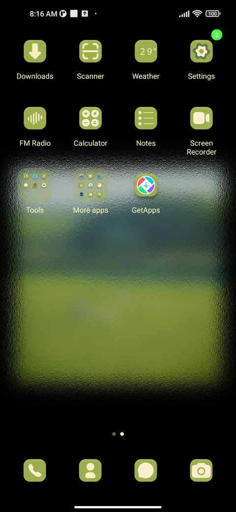 Spring simplicity screenshot