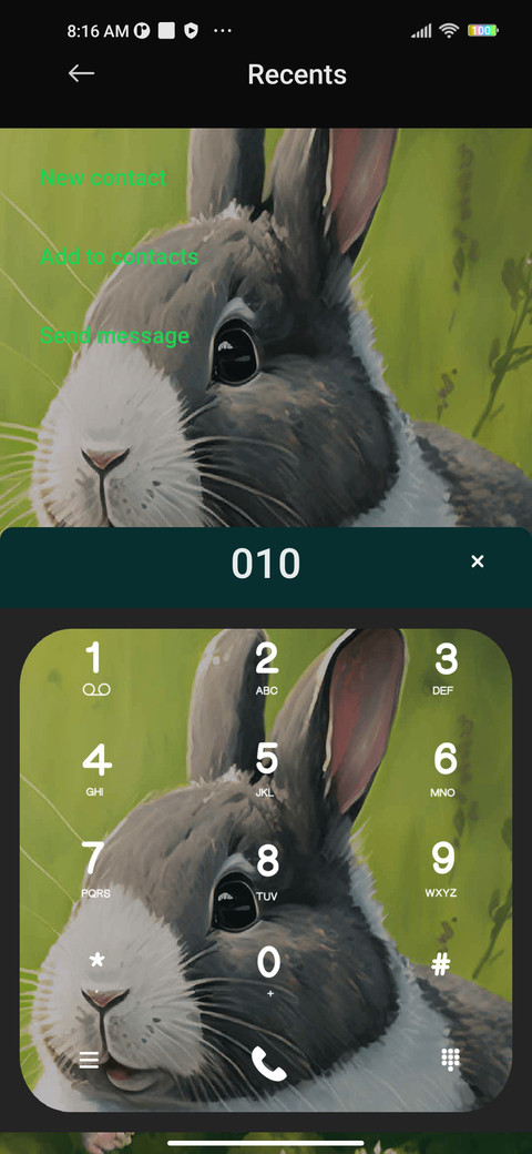 Foraging rabbit screenshot