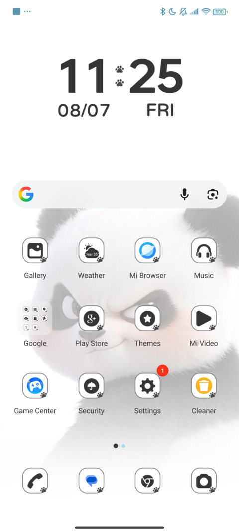 Animated Panda screenshot