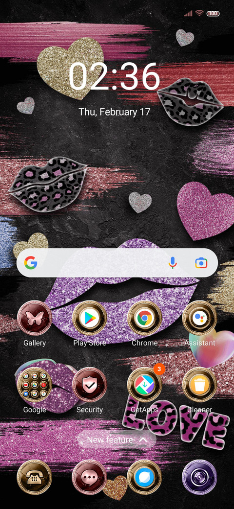 Rose Gold lips screenshot
