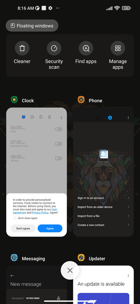 Colorful Lion screenshot