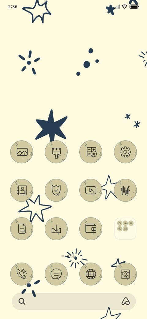 Vector Stars Falling_3MDS screenshot
