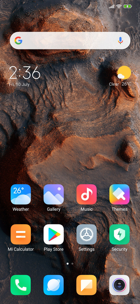 OS Mars V11 screenshot