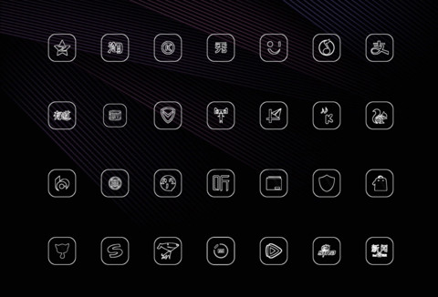 Black line screenshot