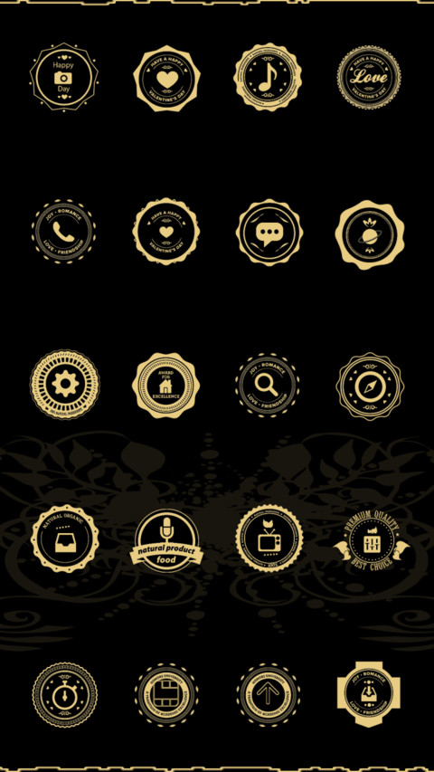 Badge Gold screenshot