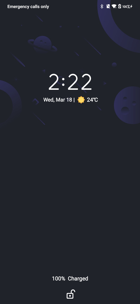 Hitam gelap screenshot