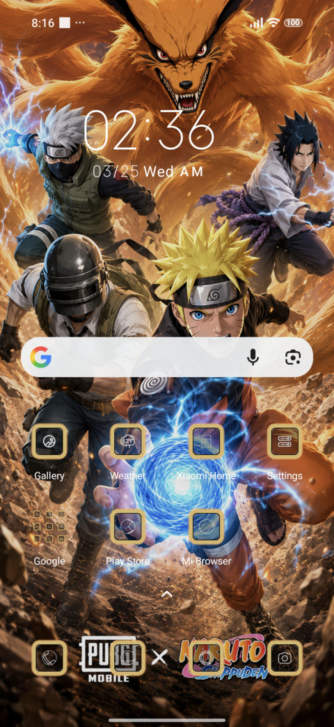 PUBGM Naruto screenshot