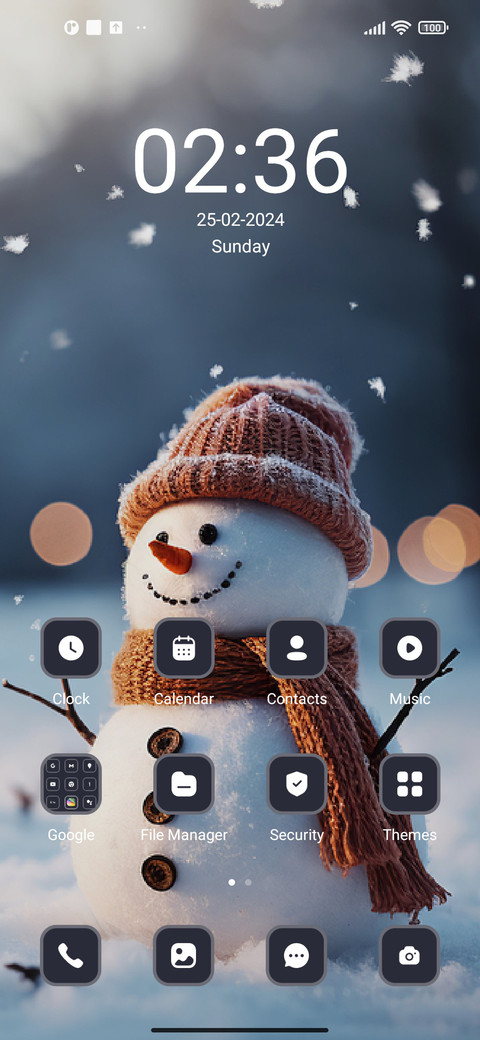 Snowman screenshot