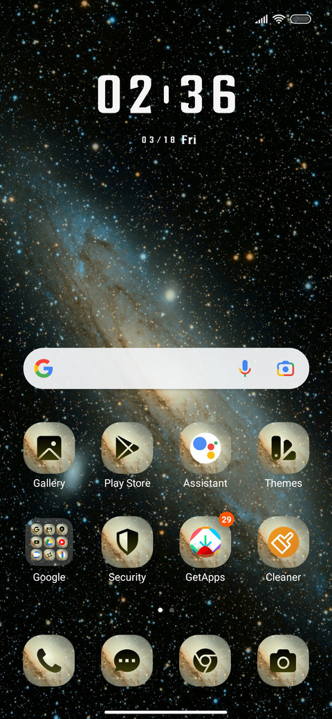 Milky Way screenshot