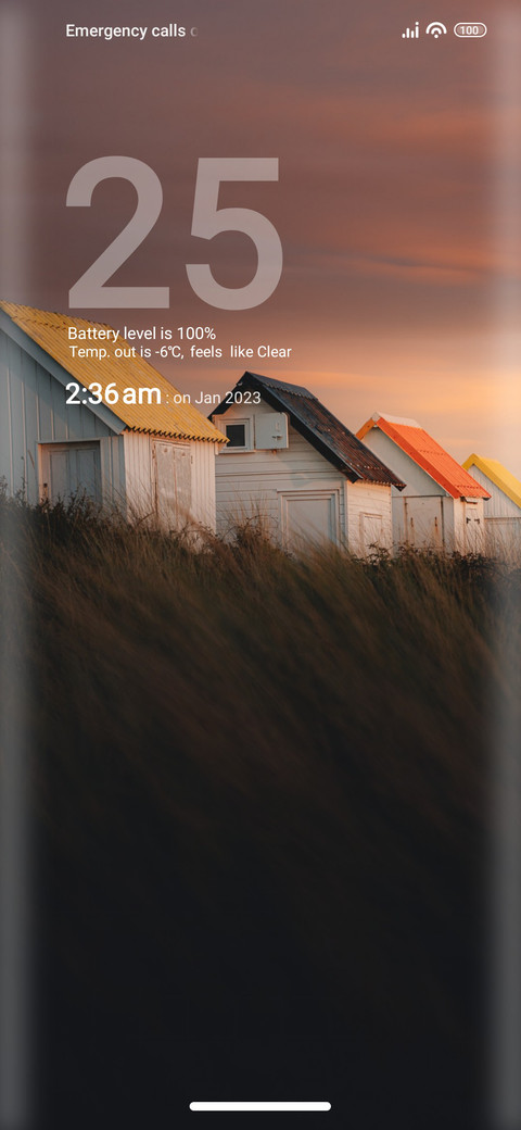 sunrise screenshot