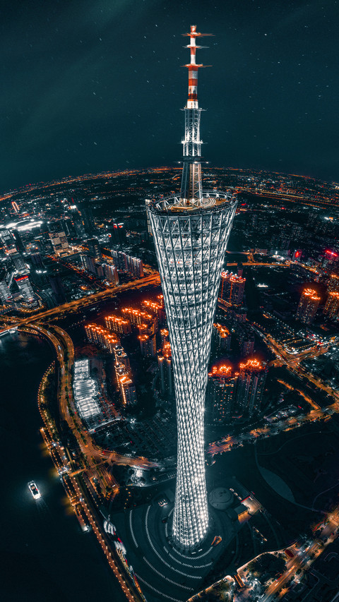 Chinas first building Guangzhou tower 49 screenshot