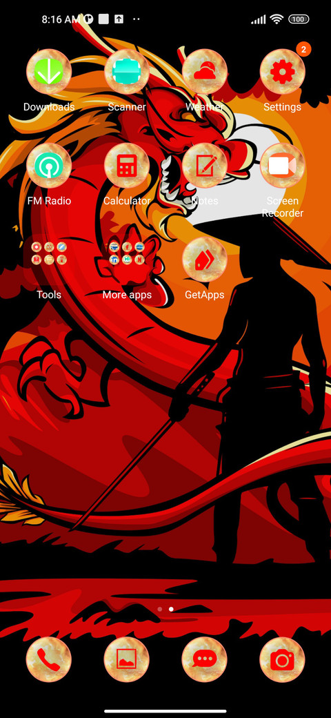 dragon samurai screenshot