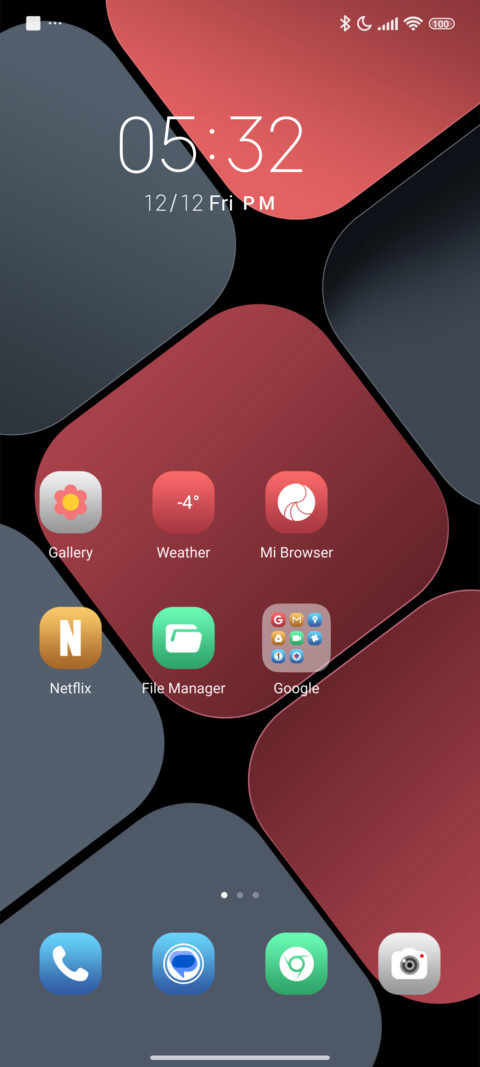 Classic Red Black screenshot