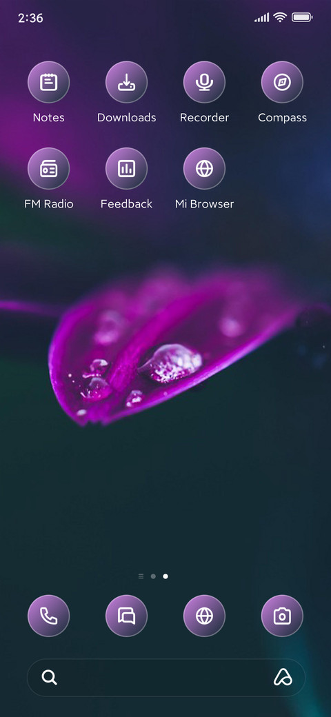 Raindrop screenshot