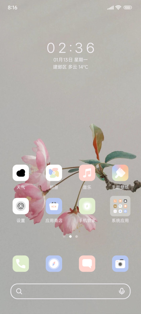 灰色调春 screenshot